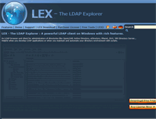 Tablet Screenshot of ldapexplorer.com